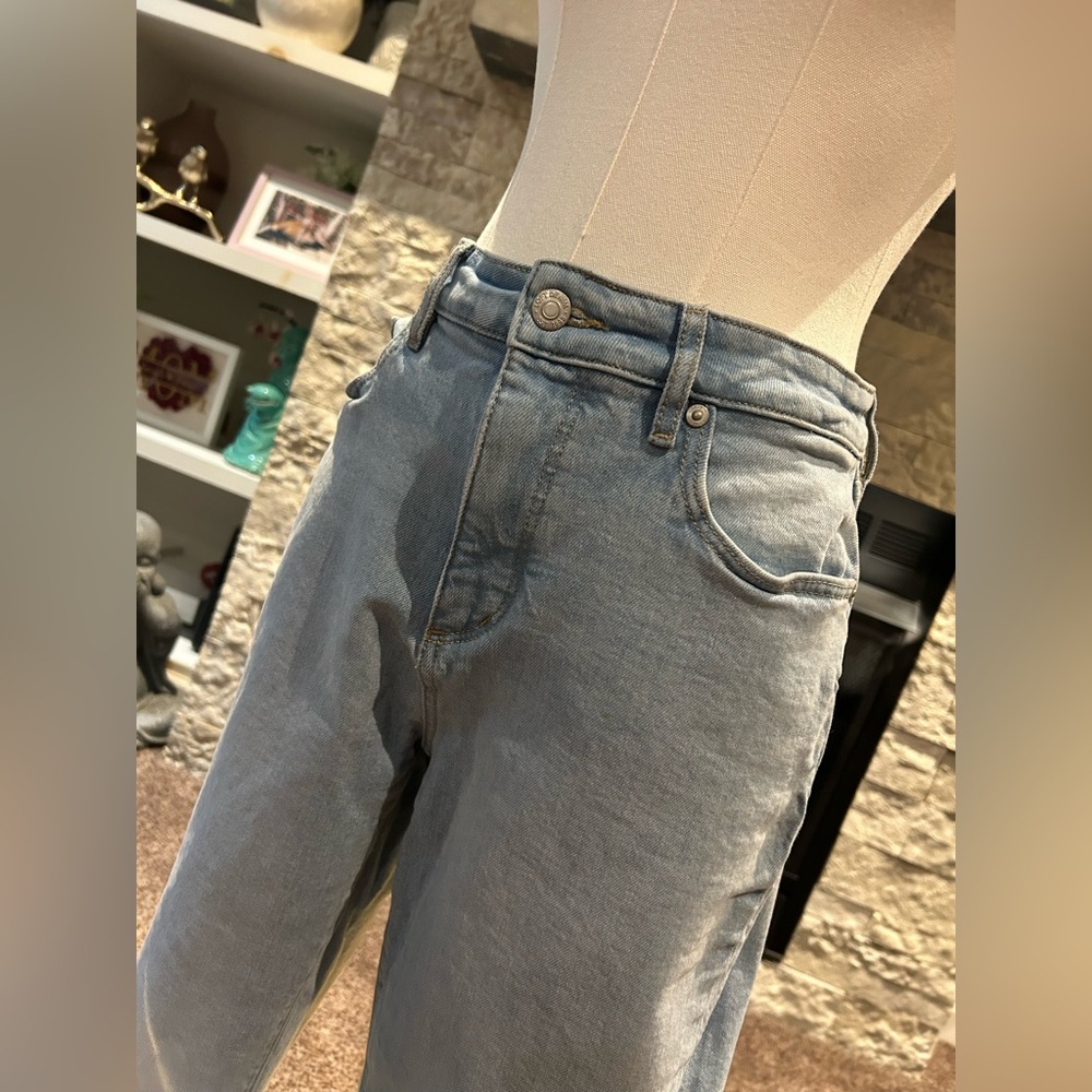 LOFT High Rise Light Blue Jeans